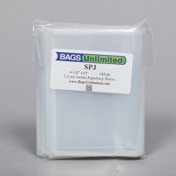 Paperback Poly Sleeve for Jumbo Pap